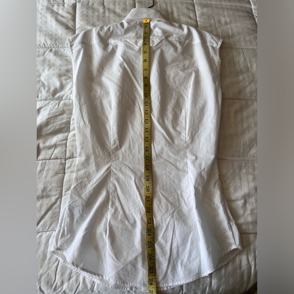 Just Cavalli Lace Embroidered Sleeveless Button-down Collar Shirt 36 - Picture 10 of 14